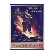 Military Police Post Card