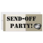 Military Send-Off Party invitations