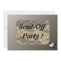 Military Send Off Party Invite