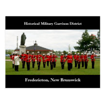 Military Show at Garrison District, Fredericton Post Card