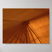 Military Tent In Kuwait Poster