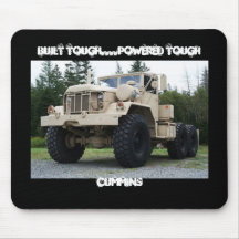 MILITARY TRUCK MOUSE PAD