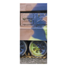 military vehicle customized rack card