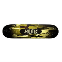 Militia Cammo skateboard