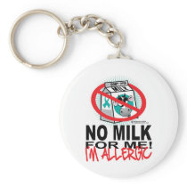 Milk Allergy Key Chains