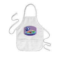 Milk and cookies apron