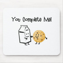 Milk and Cookies Mousepad