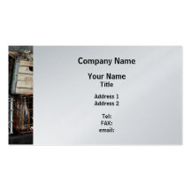 Milk Bottles - Platinum Finish Business Card Templates