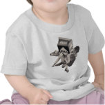 Milk collage T-shirt, infants