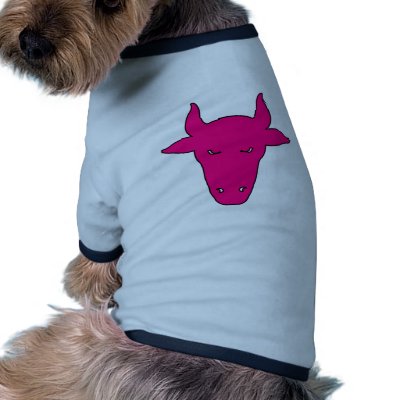 Milk Cow Silhouette Beef Cattle Moo Bull Steer Dog Clothes by inquester