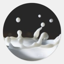 Milk Drop Stickers