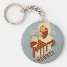 Milk for Warmth Keychains