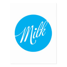 Milk Lite Postcard