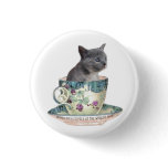 Milk or sugar? kitten button