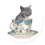 Milk or sugar? Kitten stickers