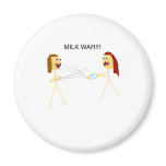 Milk Wars magnets