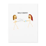 Milk Wars postcards