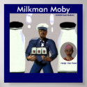 Milkman Moby - Customised posters