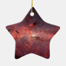 Milky Way Galactic Centre, Stars, Clouds, Clusters Christmas Tree Ornaments