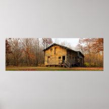 Mill at Lincoln's New Salem, Illinois Print