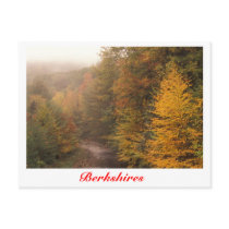 Mill Brook Autumn, Berkshires Stream Postcard