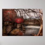 Mill - Clinton, NJ - The mill and wheel Posters