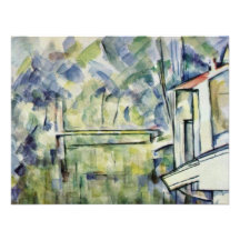 Mill On The River By Paul Cézanne (Best Quality) Invitations