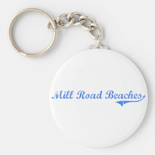 Mill Road Beaches Pennsylvania Classic Design Key Chains