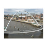 Millenium Bridge Newcastle  England Post Card postcards