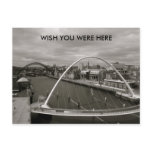 Millenium Bridge  WISH YOU WERE HERE Postcard