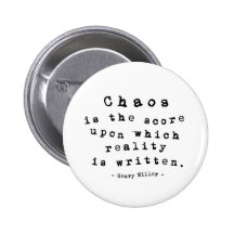 Miller on Chaos Pinback Button