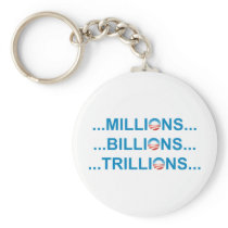 MILLION BILLION TRILLION KEYCHAINS