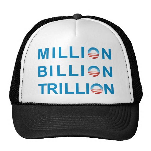 MILLION BILLION TRILLION MESH HATS | Zazzle.co.uk