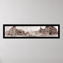 Million Dollar Fire Houston Photo 1912 Posters