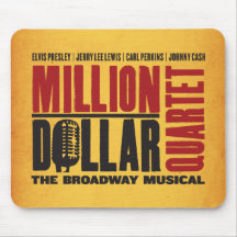 Million Dollar Quartet Logo Mouse Pad