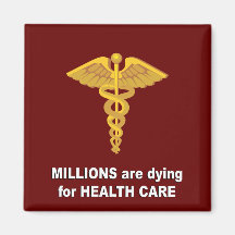 Millions are dying for healthcare fridge magnets