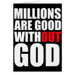 Millions Are Good Without God cards