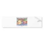 Millions Of People Live On An Edge (Earth Science) bumper stickers