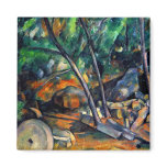 Millstone in the Park by Paul Cezanne colourful ar magnets