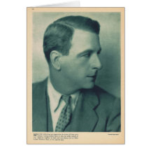 Milton Sillis 1927 vintage portrait Cards