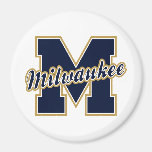 Milwaukee Letter Fridge Magnets