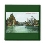 Milwaukee River, Milwaukee, Wisconsin magnets