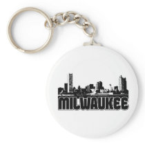 Milwaukee Skyline Keychain