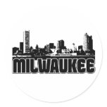 Milwaukee Skyline stickers