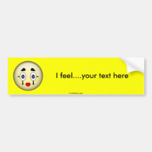 Mime Pale Bumper Sticker