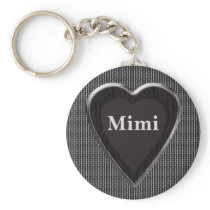 Mimi Stole My Heart Keychain