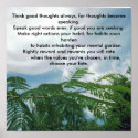 mimosacloudsky 001, Think good thoughts always,... posters