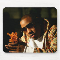 MIMS Mousepad -  Flamin' Hands mousepads