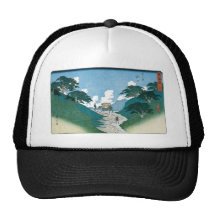 Minakuchi, The Beautiful Pines, Japan c. 1851 Trucker Hats