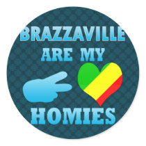 Minas Geraiss are my Homies Round Sticker